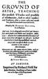 The Ground of Arts 1596 - Robert Record